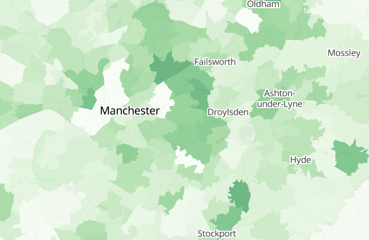 Power BI choropleth driven by a bound measure