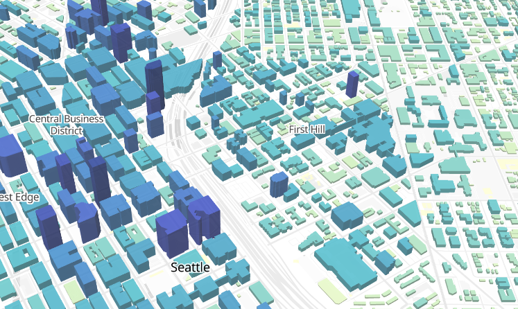 Pre-styled reference layer with population density cartography