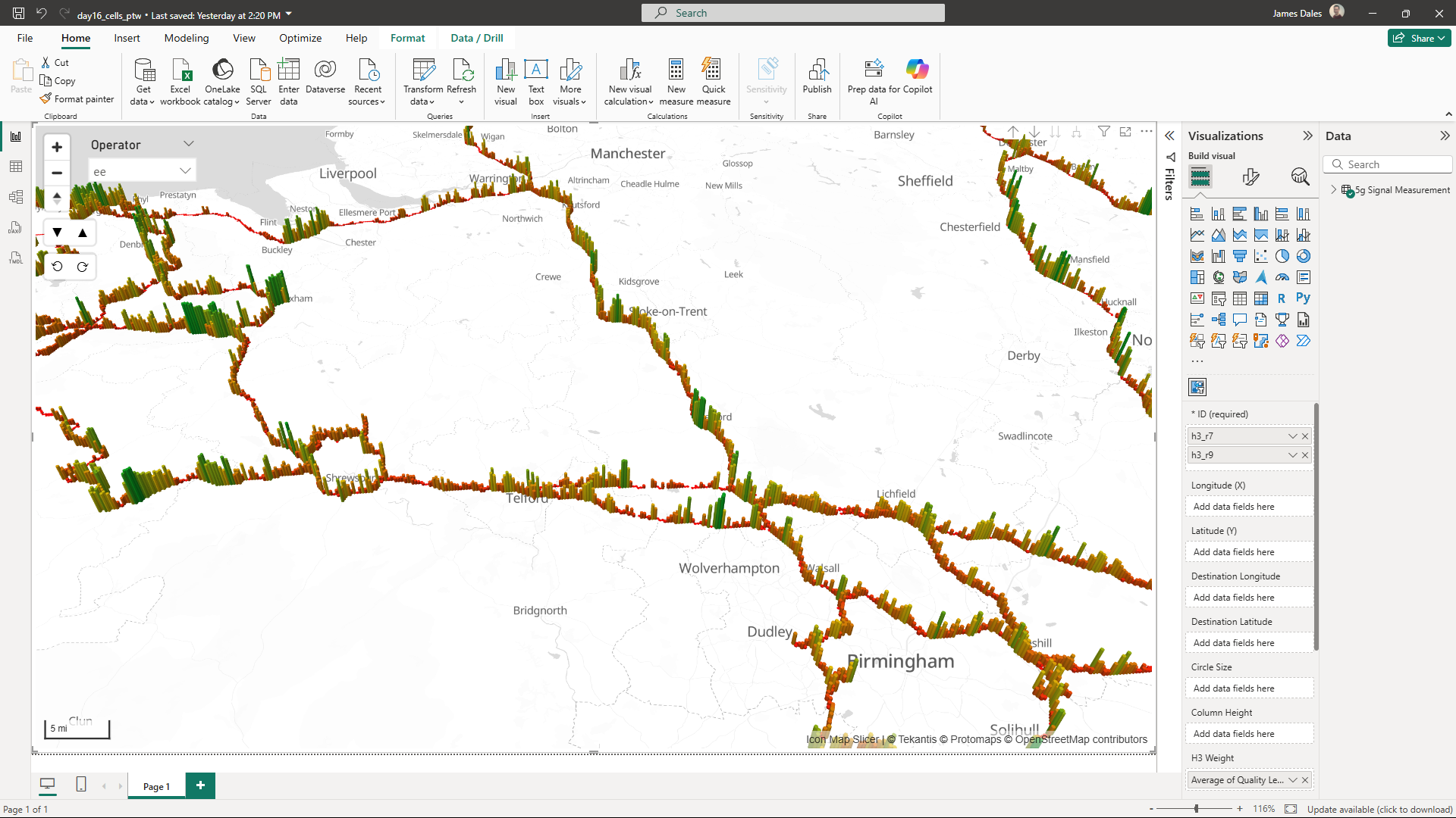 30 Day Map Challenge - Day 16 - Cells | Tekantis Icon Map