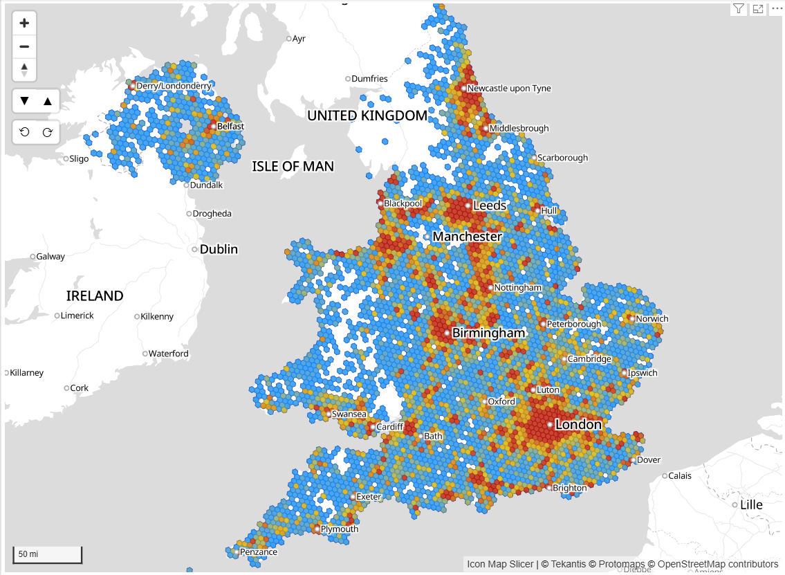 H3 bins is a better solution